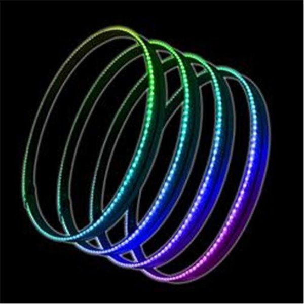 Oracle Lighting Oracle Lighting ORL4215-334 Universal LED Colorshift Illuminated Wheel Rings; No Remote ORL4215-334